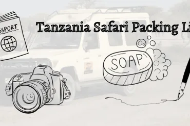 Tanzania Safari Packing List and checklist