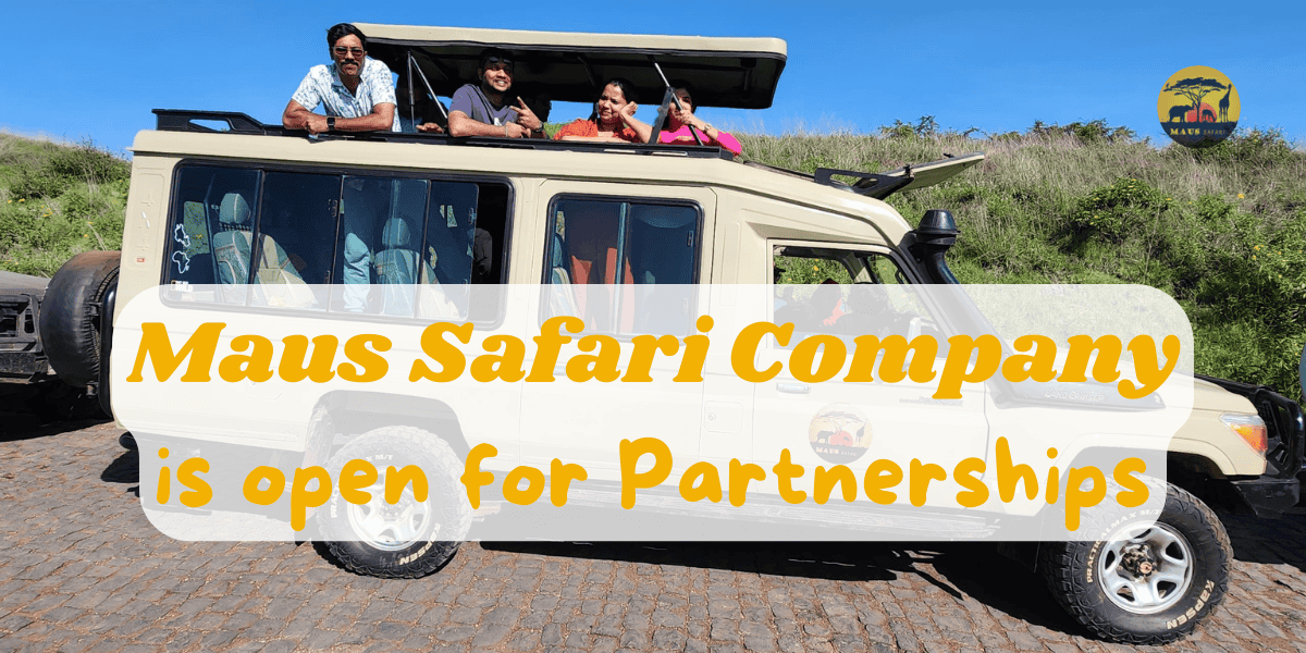 Maus Safari Company is open for travel agent / agency