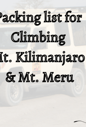 Packing list for climbing trip🏔️​
